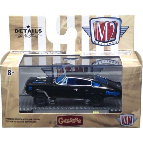 1966 Dodge Charger Gasser - Black (Gassers Series Release 59)