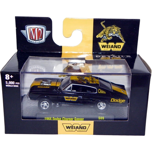 1966 Dodge Charger Gasser - Black (Weiand Performance / Walmart Exclusive)
