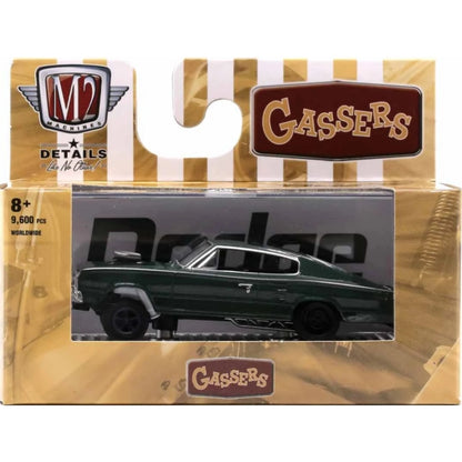 1966 Dodge Charger Gasser - Dark Green (Gassers Series Release 72)