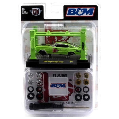 1966 Dodge Charger Gasser - Green (Model-Kit / Lift Set)