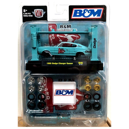 1966 Dodge Charger Gasser - Light Blue (Model-Kit Release 40 / B&M Livery)