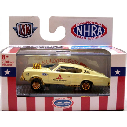 1966 Dodge Charger Gasser - Light Yellow (Chase / Detroit-Muscle WMTS13)