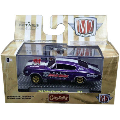 1966 Dodge Charger Gasser - Purple (Gassers Series Release 51 / Speed Dawg Livery)