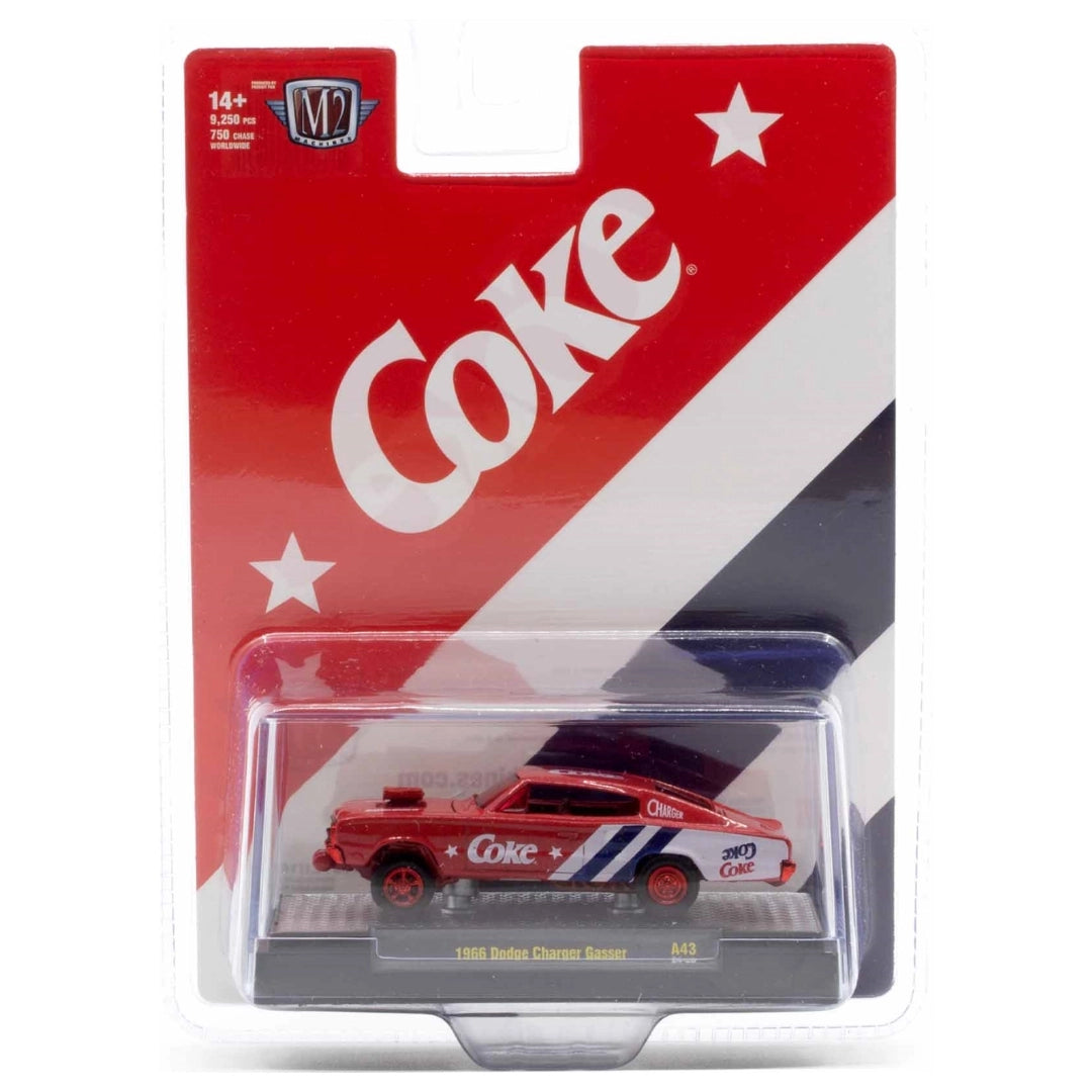 1966 Dodge Charger Gasser - Red (Coca-Cola Livery / Chase - Red Rims)