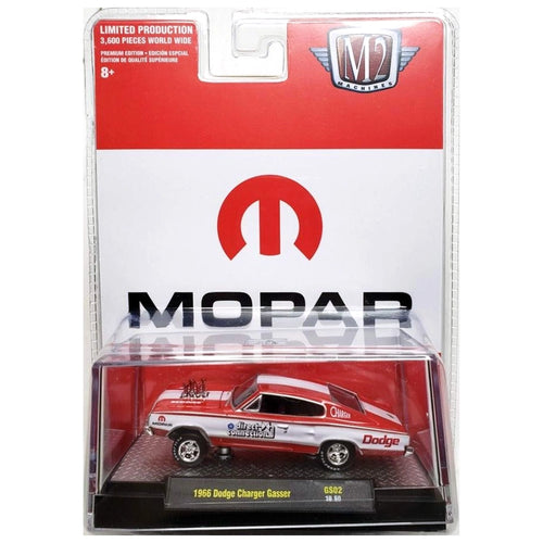 1966 Dodge Charger Gasser - Red & White (Gassers Series GS02 / Standard)