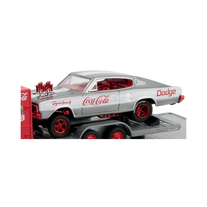 1966 Dodge Charger Gasser - Silver & Red (Coca-Cola Auto-Haulers / Super Chase)