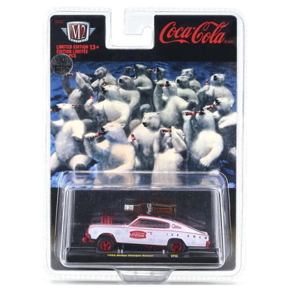 1966 Dodge Charger Gasser - White (Coca-Cola Christmas / Chase - Walmart Exclusive)