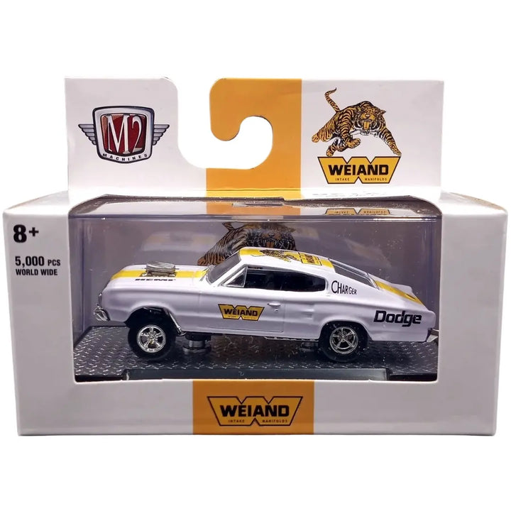 1966 Dodge Charger Gasser - White (Weiand Performance / Walmart Exclusive)