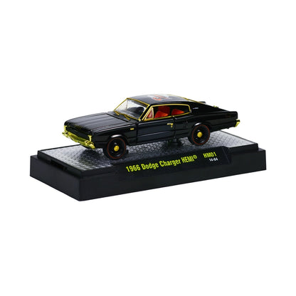 1966 Dodge Charger HEMI - Black & Gold (HEMI Anniversary / Boxed Version)