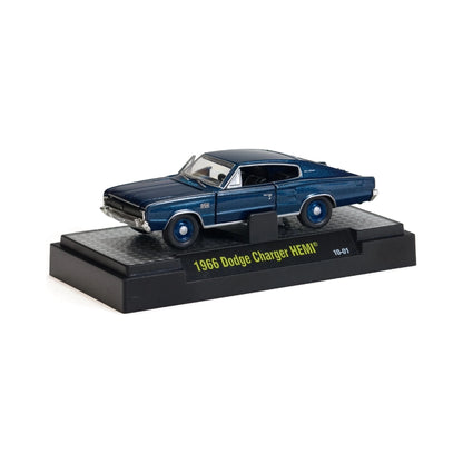 1966 Dodge Charger HEMI - Blue (Box, Detroit-Muscle)