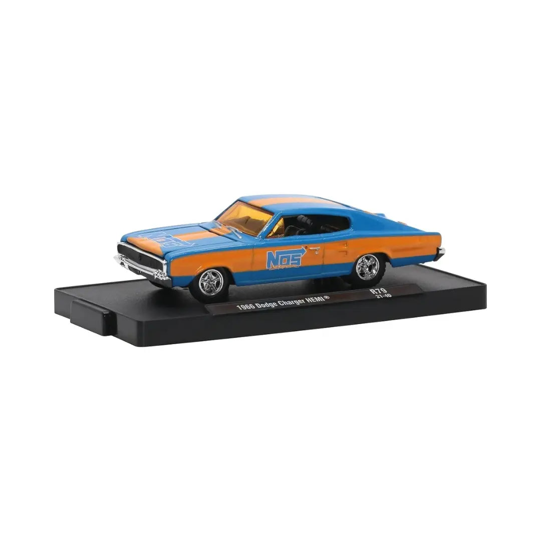 1966 Dodge Charger HEMI - Blue & Orange (Auto-Drivers / NOS Livery)
