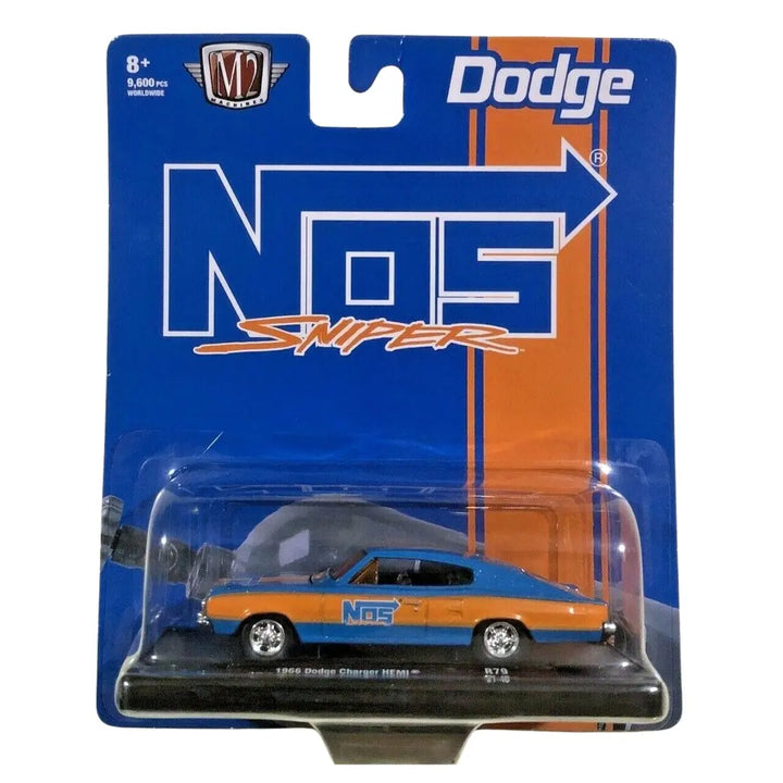 1966 Dodge Charger HEMI - Blue & Orange (Auto-Drivers / NOS Livery)