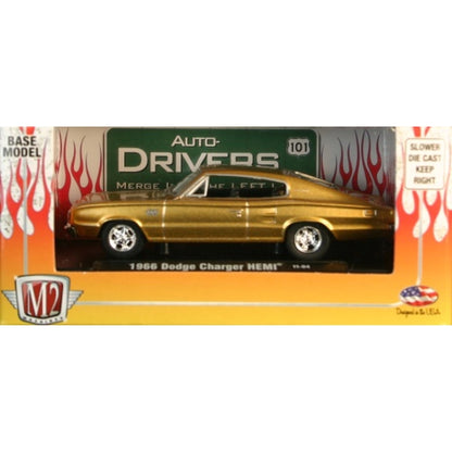 1966 Dodge Charger HEMI - Gold (Auto-Drivers / Boxed Version)