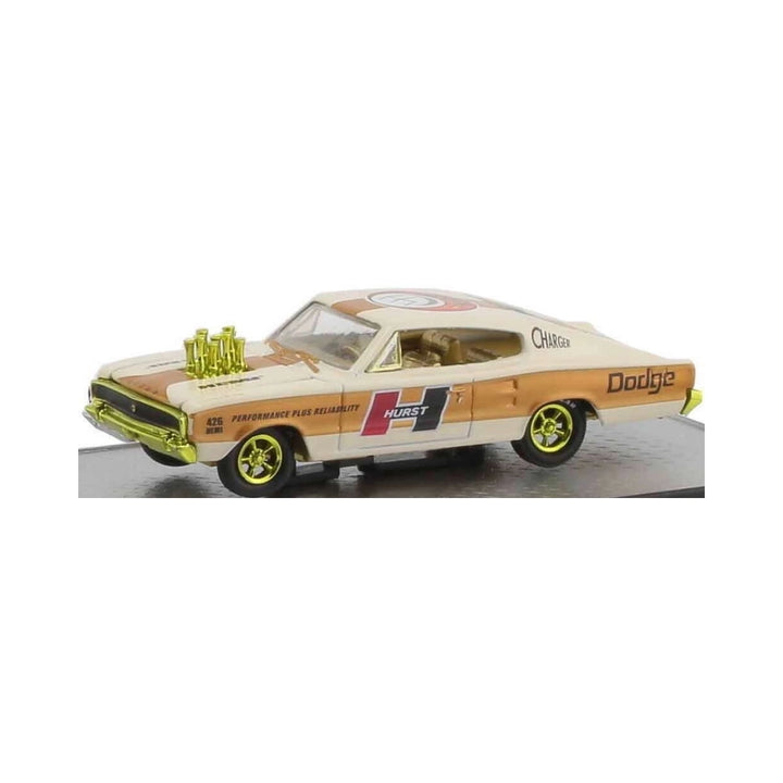 1966 Dodge Charger HEMI - White & Gold (Auto-Haulers / Standard - Set)