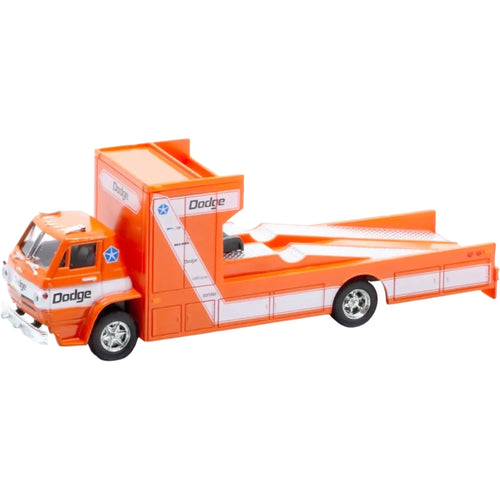 1966 Dodge L600 COE - Orange (Silver Chrome Details, Black Interior)