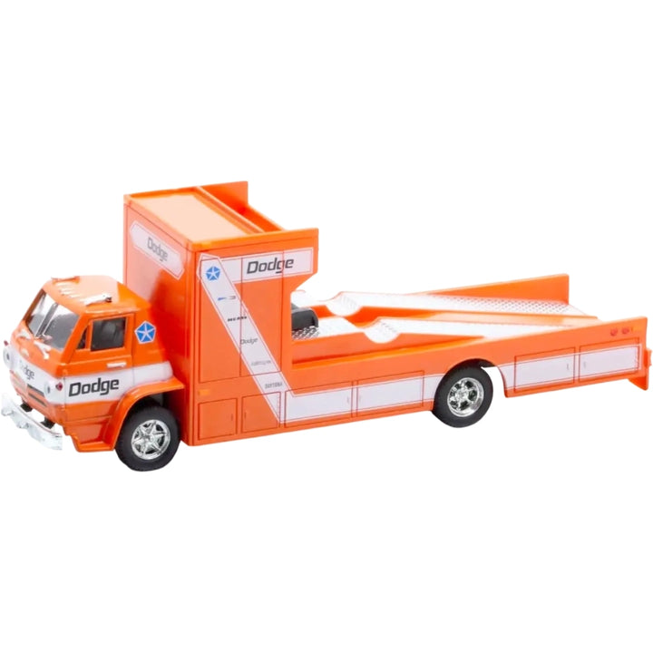 1966 Dodge L600 COE - Orange (Silver Chrome Details, Black Interior)