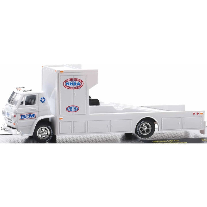1966 Dodge L600 COE - White B&M Racing