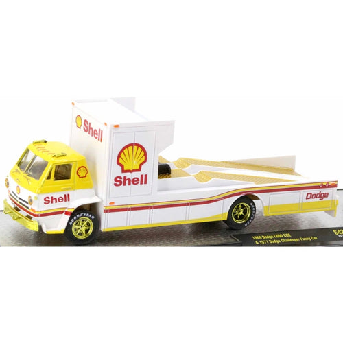 1966 Dodge L600 COE - White & Yellow Shell Chase