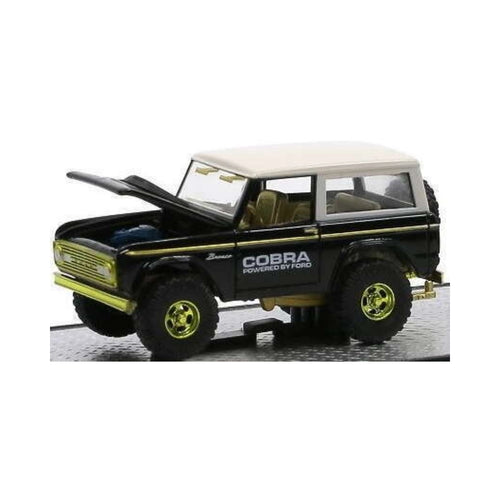 1966 Ford Bronco - Black & White (COBRA livery, Green chrome rims, Chase)