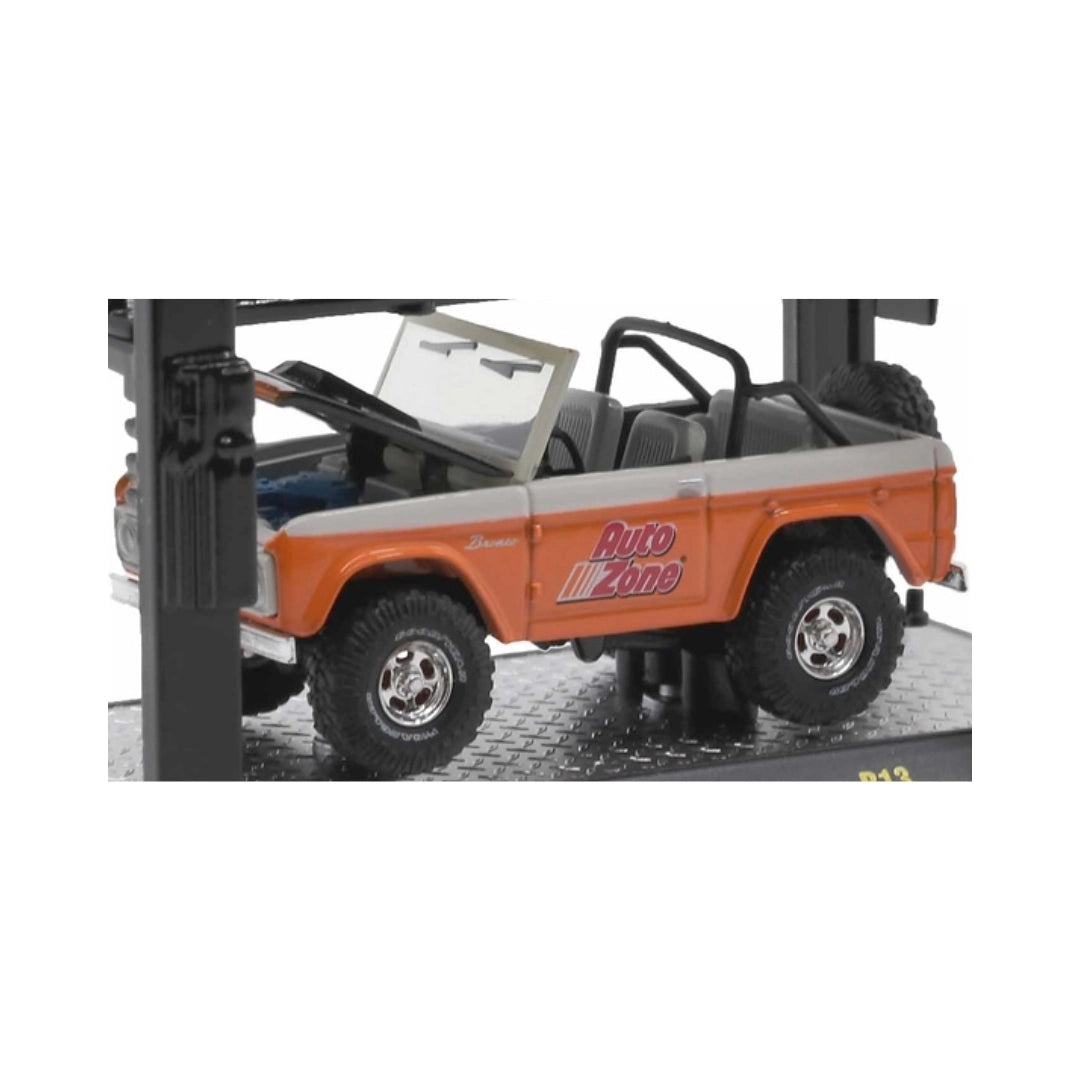 1966 Ford Bronco - Orange (AutoZone livery, Open top)