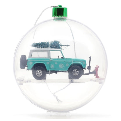 1966 Ford Bronco - Teal (Christmas ornament, Tree accessory)