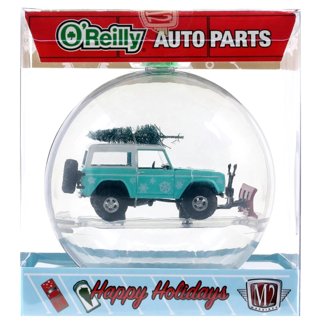 1966 Ford Bronco - Teal (Christmas ornament, Tree accessory)