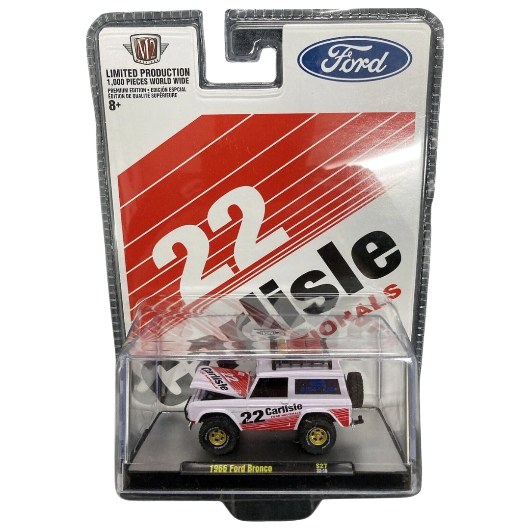 1966 Ford Bronco - White & Purple (Carlisle livery, #22, Promotional)