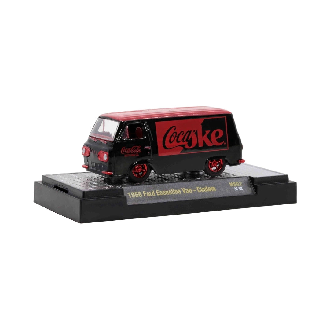 1966 Ford Econoline Van - Custom - Black/Red (Coca-Cola - Chase)