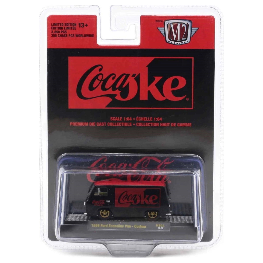 1966 Ford Econoline Van - Custom - Black/Red (Coca-Cola - Standard Version)