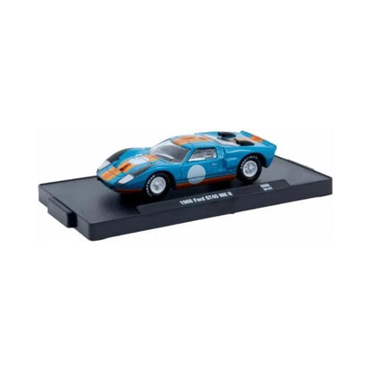 1966 Ford GT40 MK II - Blue (White Rims, Black Tires & Interior)