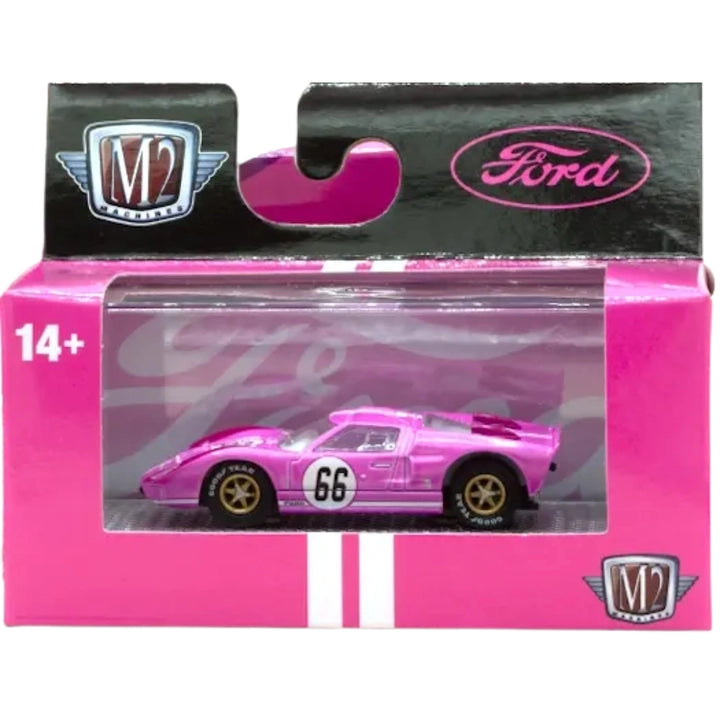 1966 Ford GT40 MK II - Pink Racing Livery #66