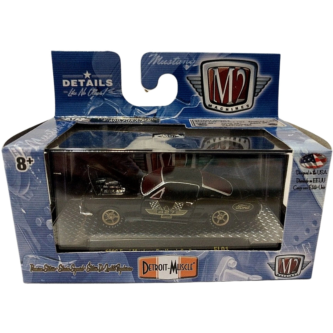 1966 Ford Mustang Fastback 2+2 - Black & Gold (Fun Lines)