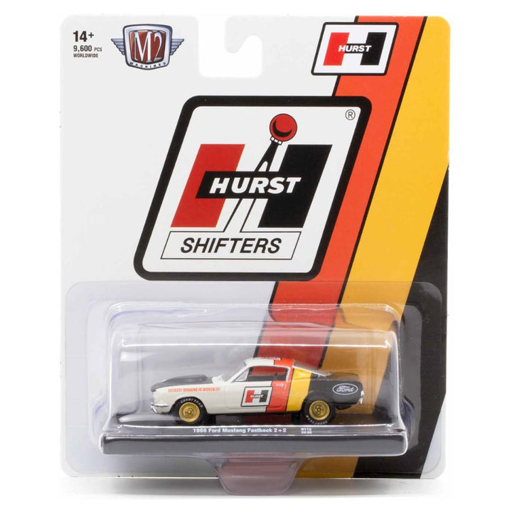 1966 Ford Mustang Fastback 2+2 - White, Orange & Black (#1)