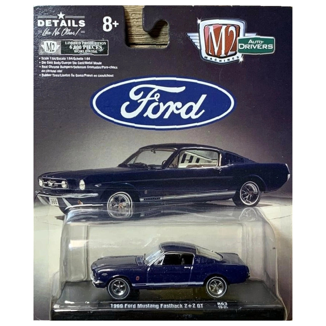 1966 Ford Mustang Fastback 2+2 GT - Blue