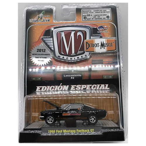1966 Ford Mustang Fastback GT - Black (AutoZone Mexico Special Edition)
