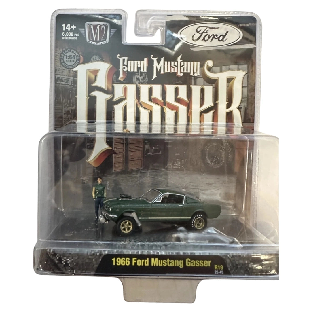 1966 Ford Mustang Gasser - Green & Black