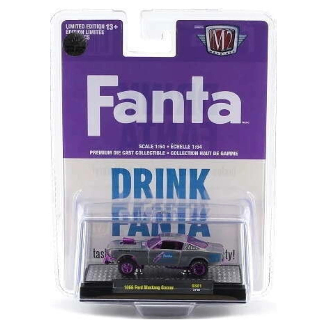 1966 Ford Mustang Gasser - Silver with Purple Chrome (Fanta) (Super Chase)