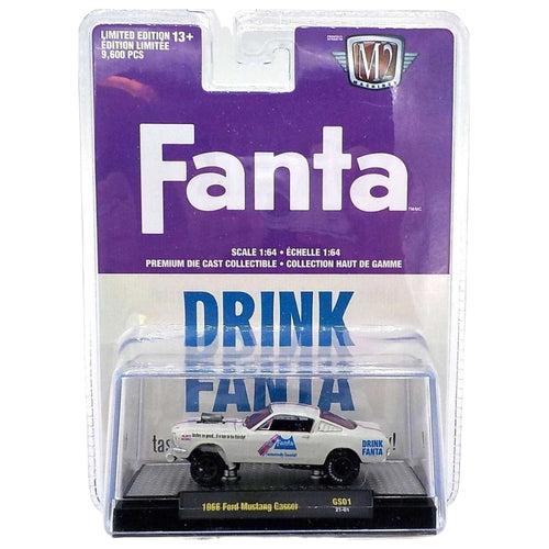 1966 Ford Mustang Gasser - White (Coca-Cola / Fanta)