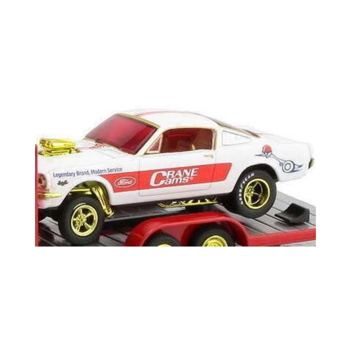 1966 Ford Mustang Gasser - White with Gold Chrome (Crane Cams) (Chase)