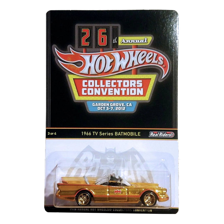 1966 TV Series Batmobile – Gold Chrome