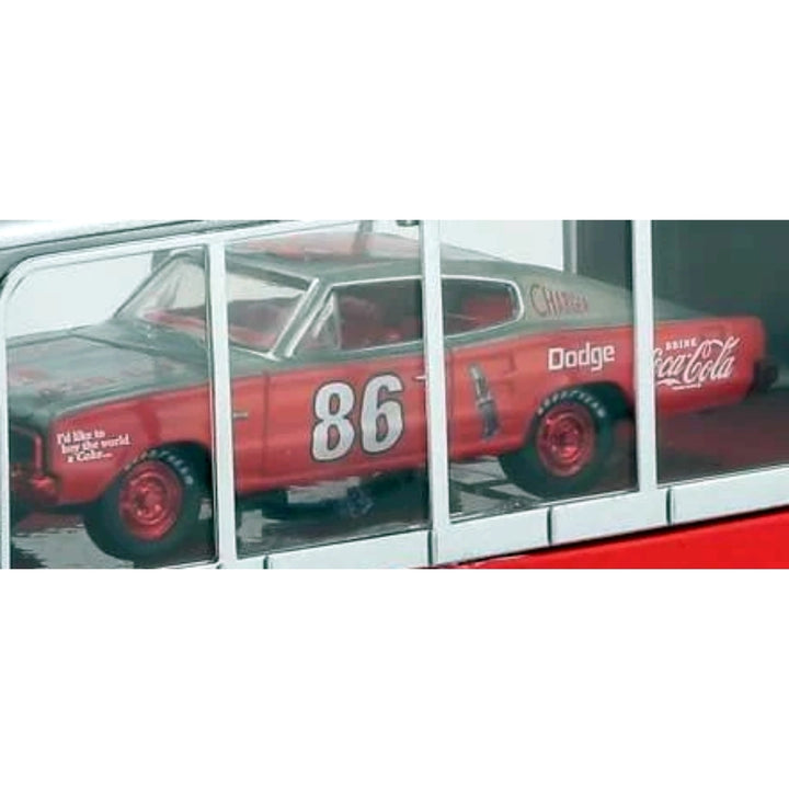 1966 Dodge Charger HEMI - Red #86 (Coca-Cola Auto-Haulers / Super Chase)