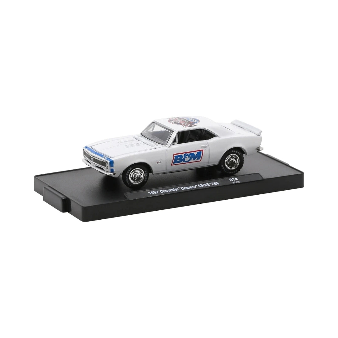 1967 Chevrolet Camaro SS/RS 396 - White (B&M Racing Deco)