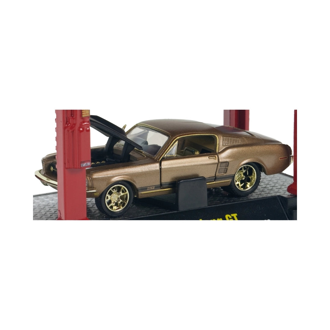 1967 Ford Mustang GT - Bronze (Gold Rims, Chase)