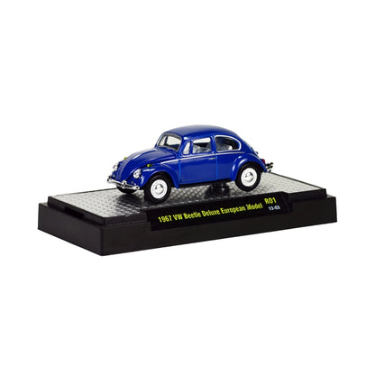 1967 VW Beetle Deluxe European Model - Blue (Box)