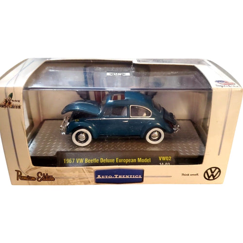 1967 VW Beetle Deluxe European Model - Dark Blue (Box)