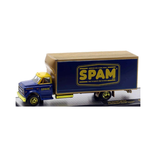 1968 Chevrolet C60 Truck - Blue & Gold (SPAM Graphics, Auto-Haulers Release 55 Chase)