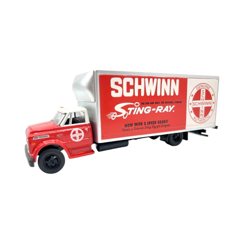 1968 Chevrolet C60 Truck - Red & White (Schwinn Sting-Ray Graphics, Auto-Haulers Release 68 Set Exclusive)