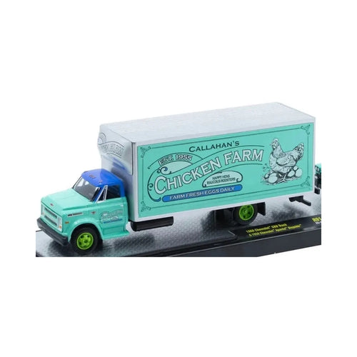 1968 Chevrolet C60 Truck - Turquoise & White (Auto-Haulers Release 81 Set Exclusive)