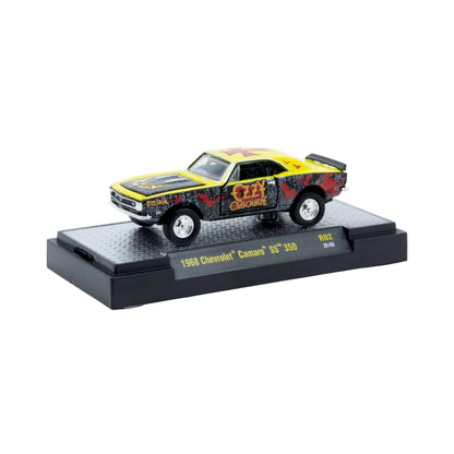1968 Chevrolet Camaro SS 350 - Black/Yellow (Chrome Rims)