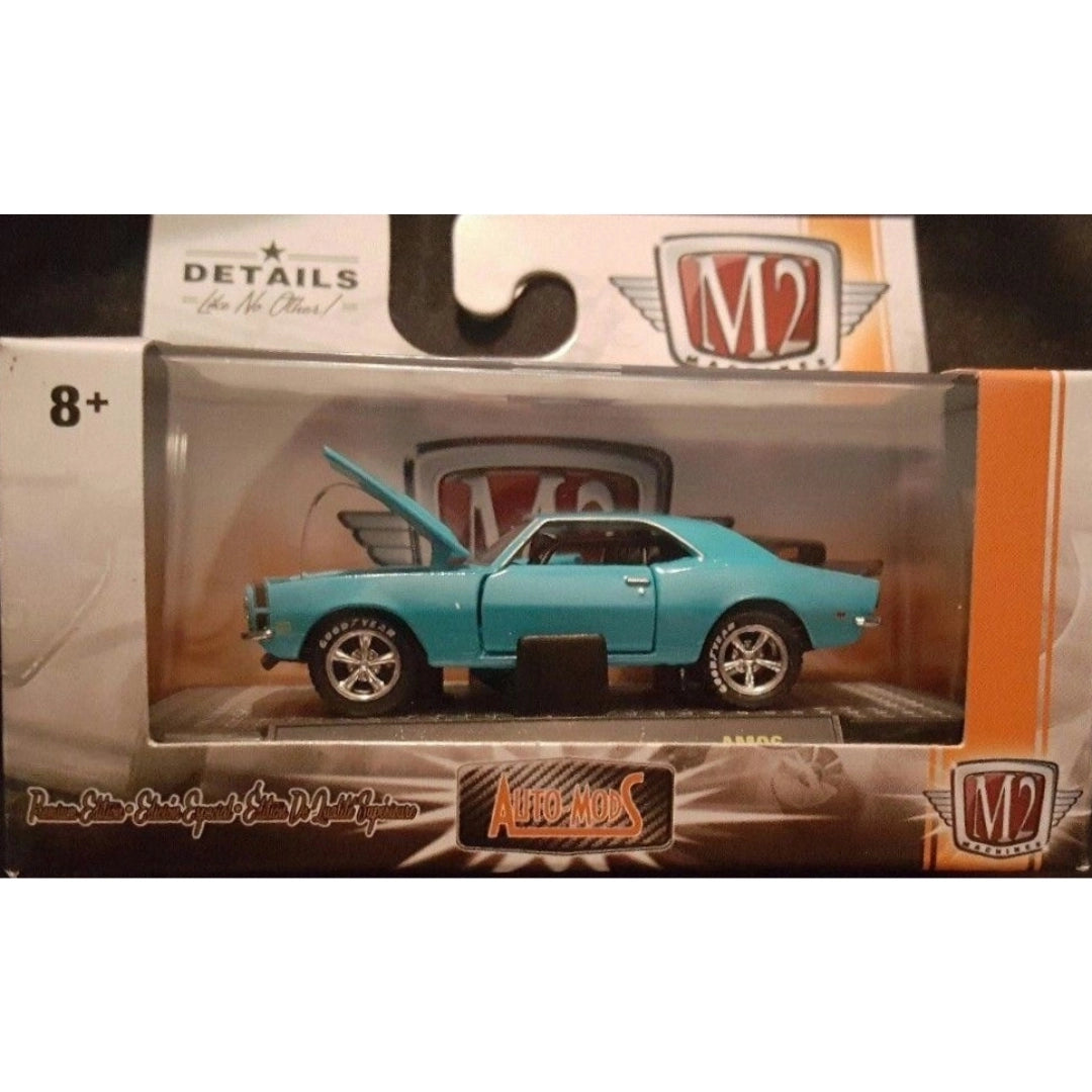 1968 Chevrolet Camaro SS 350 - Blue (Chrome Rims, Chase)